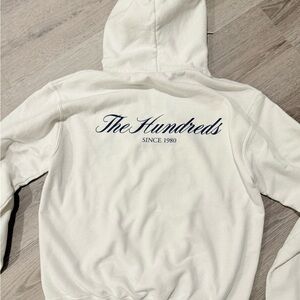 The Hundreds & Champion White Hoodie